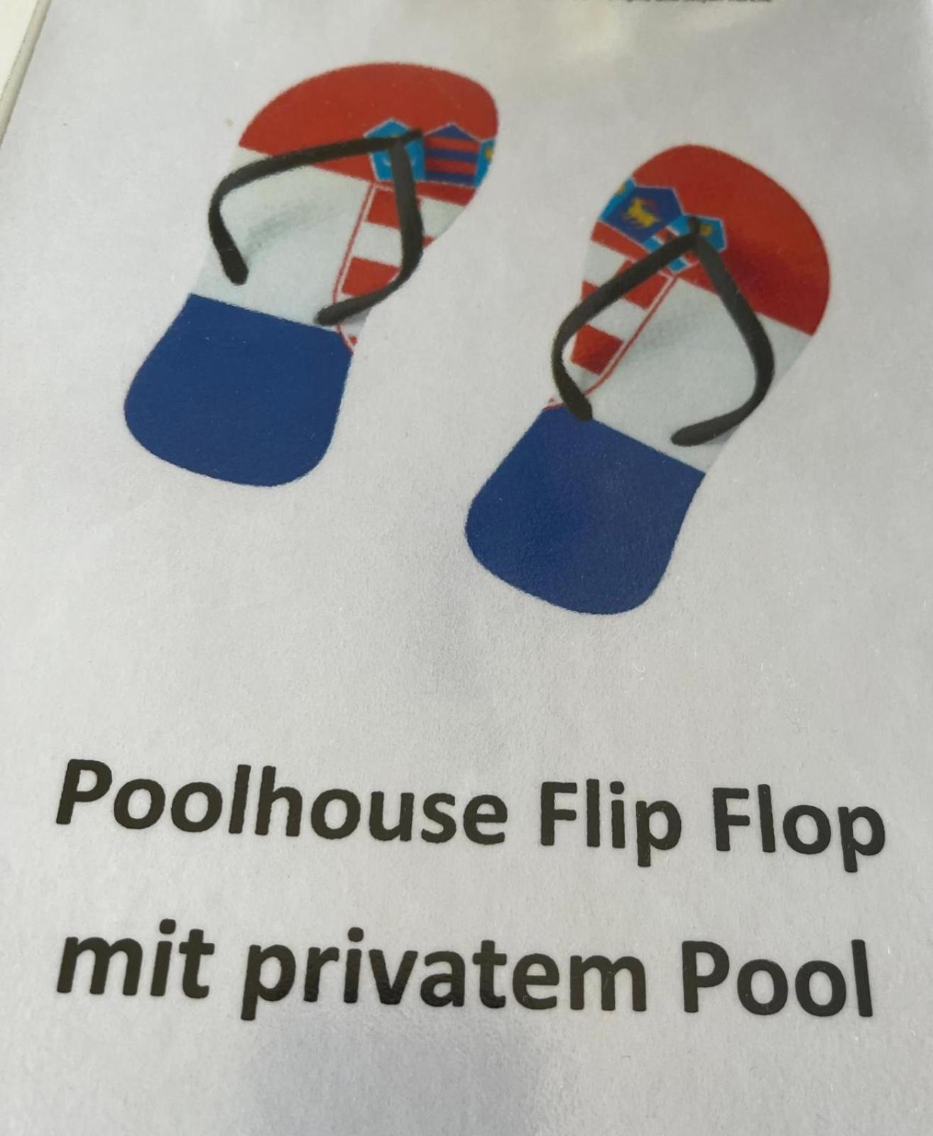 Villa Poolhouse Flip Flop - Mit Privatem Pool Vir Exterior foto